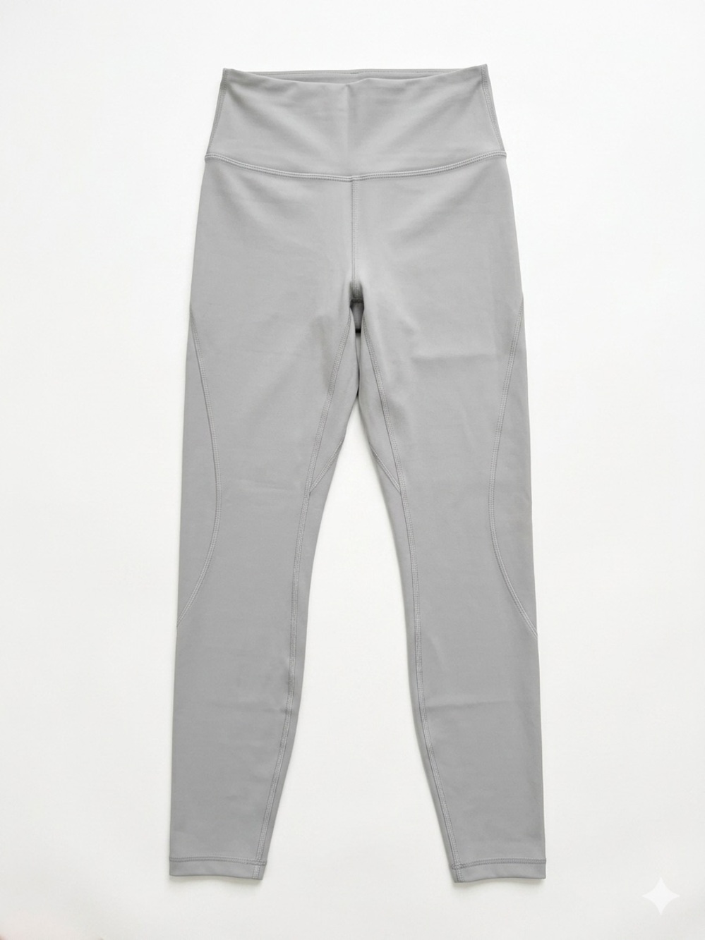 High-Rise Grey Active Leggings